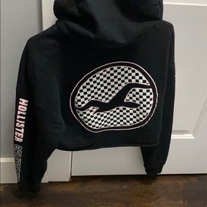 Hollister Cropped Hoodie